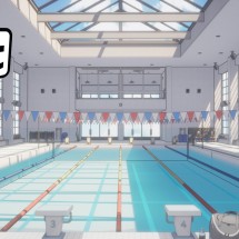 (23.10.10) [스냅툰 + 스케치업] 수영장