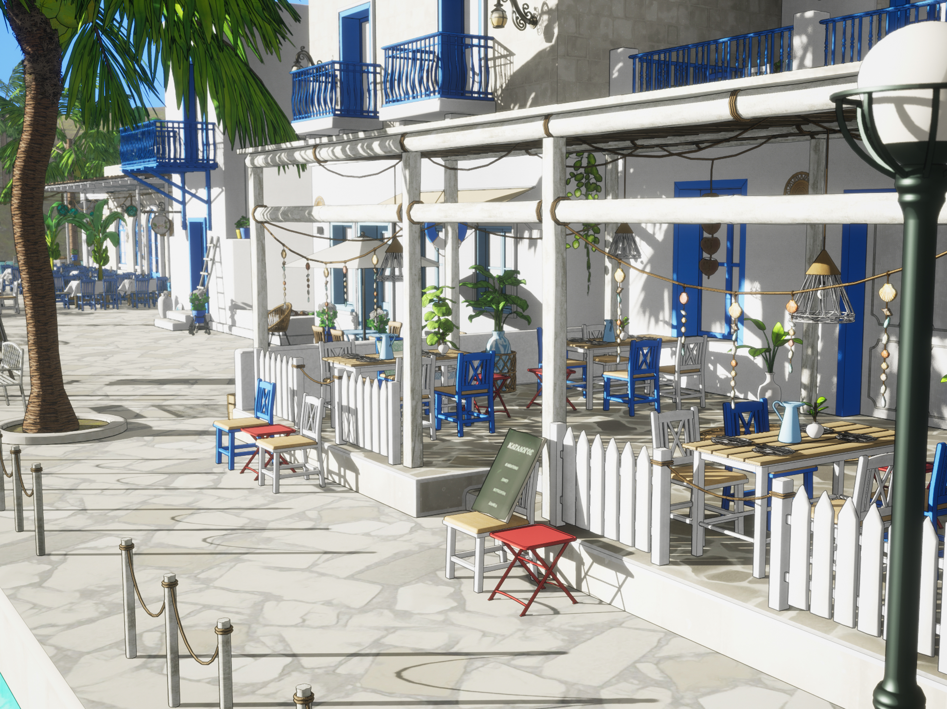 (23.10.10) [스냅툰+스케치업] 지중해의 낭만속으로_ 작은 그리스 마을